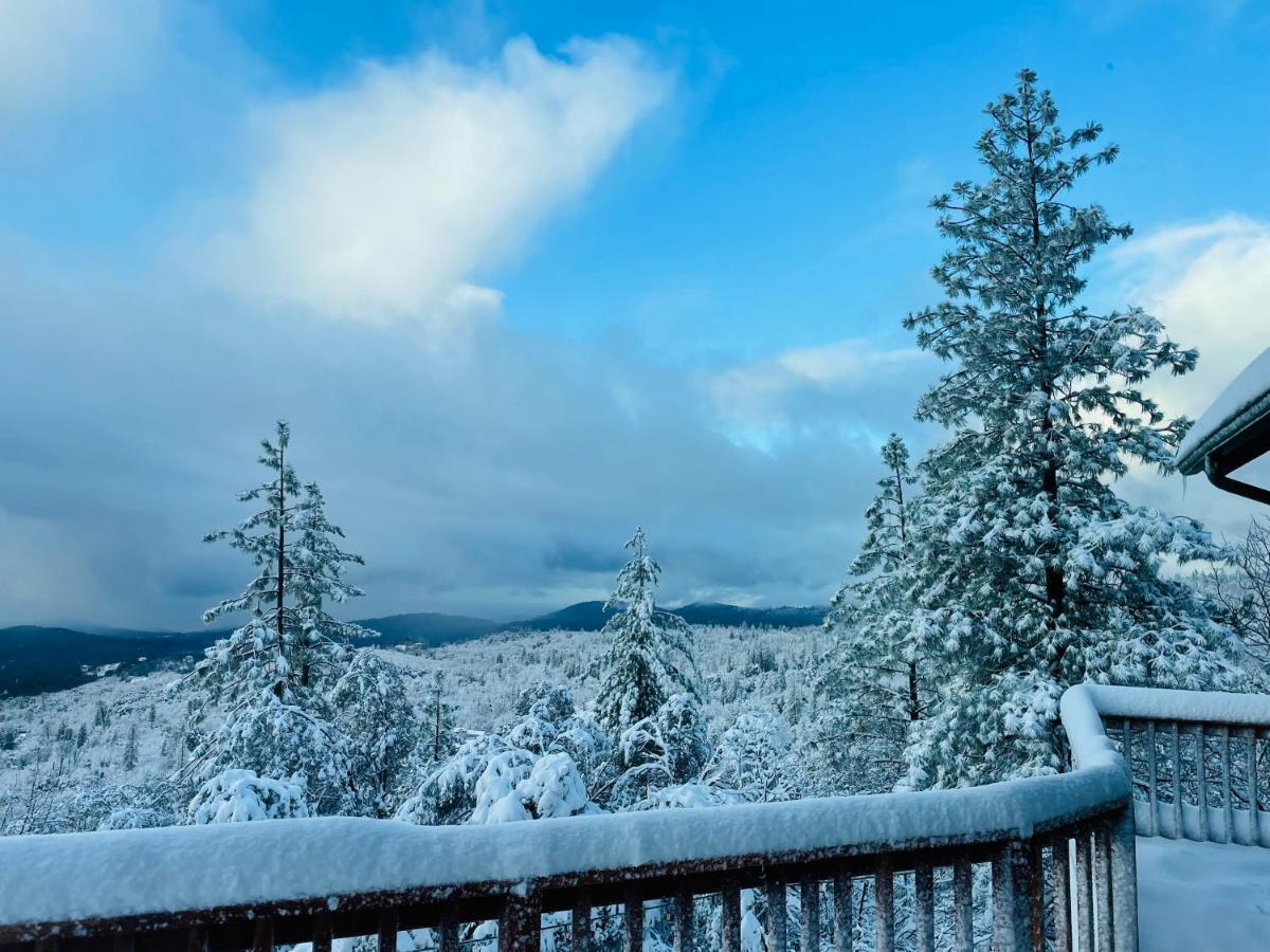 Stunning Log Cabin With Great Views, Firepit, Deck Near Twain Hart Sonora Exterior foto